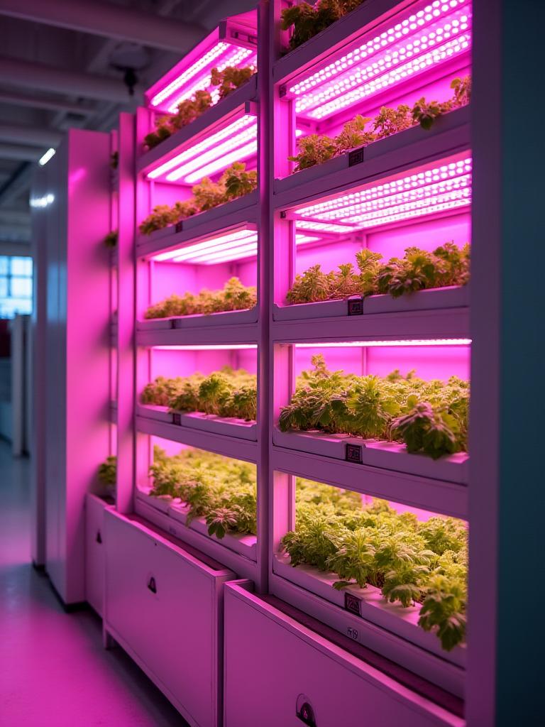 Cultivo vertical hidropónico